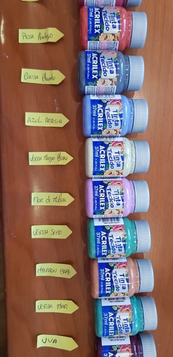 Tintas Acrilex novas