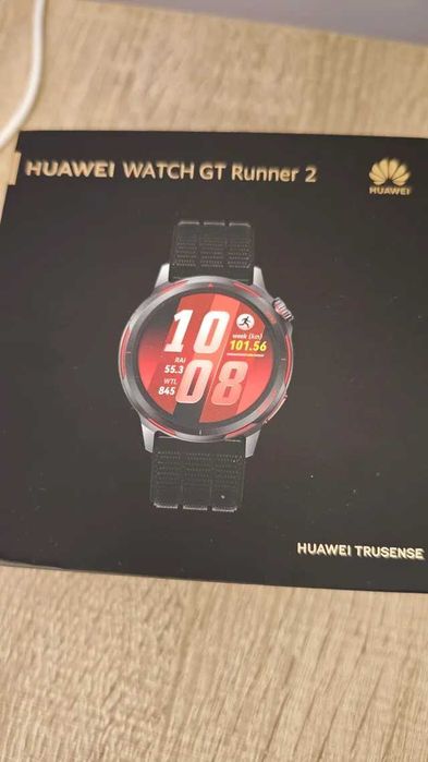 Huawei Watch GT Runner 2 Preto/Vermelho