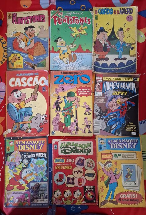 Livros muito antigos Banda desenhada