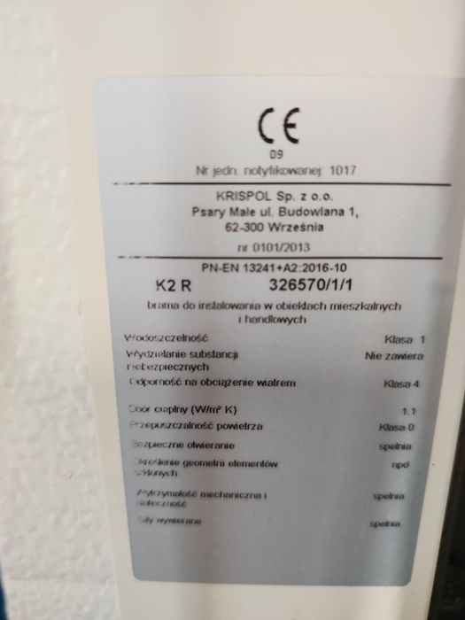 Brama garażowa segmentowa