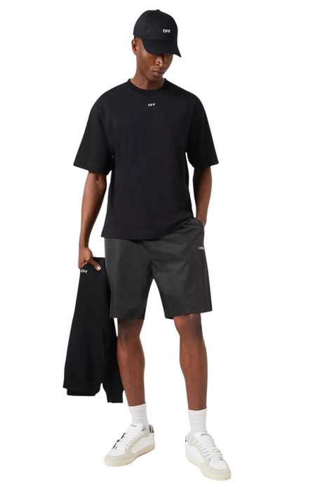 Футболка Off-White Double Moon Arrow Skate T-Shirt Black