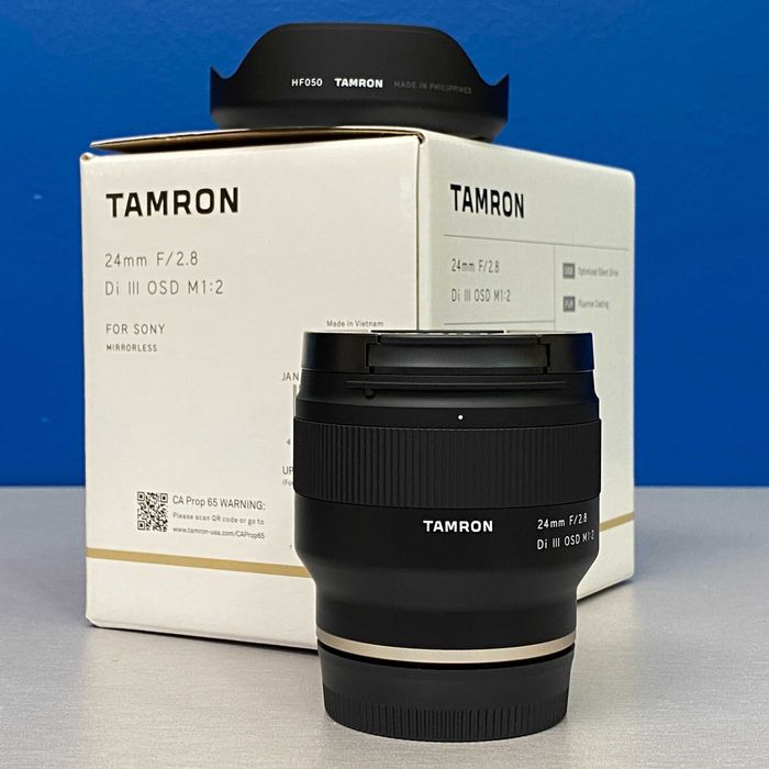 Tamron 24mm f/2.8 Di III OSD (Sony FE) - NOVA - 5 ANOS DE GARANTIA