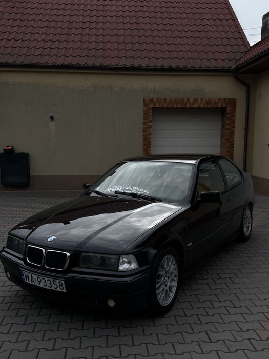 BMW e36 compact  skóra , atrakcyjny wygląd.