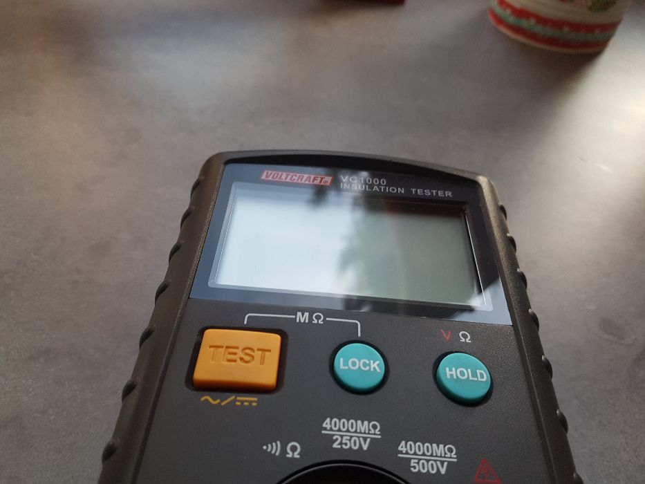 VOLTCRAFT VC1000 Insulation Tester Piękny