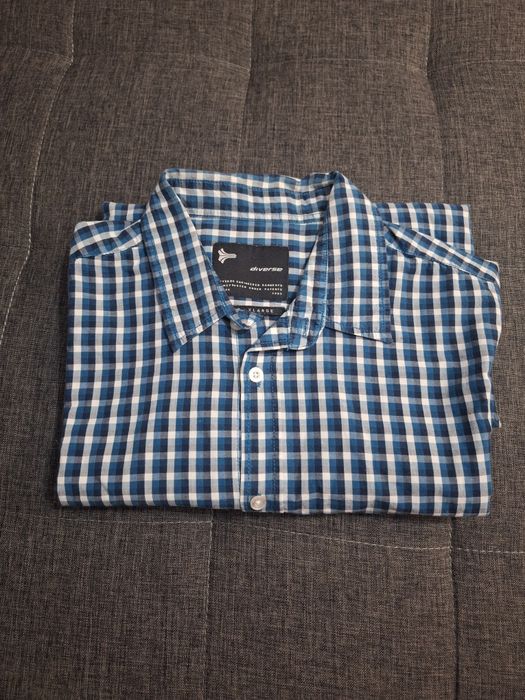 Koszula w kratę Diverse XL stan bdb