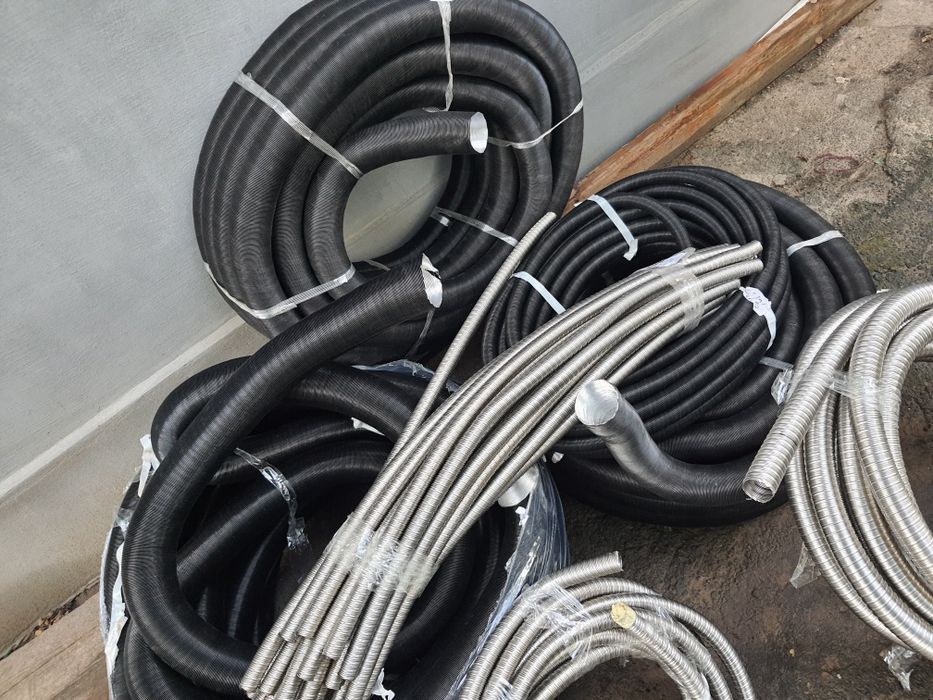 Гофра, абгаз на вихлоп на автономку 22, 24 гофрофольга на  25,40,60,75