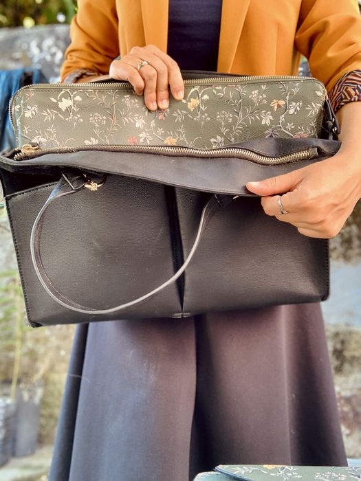 Mala de portátil preta