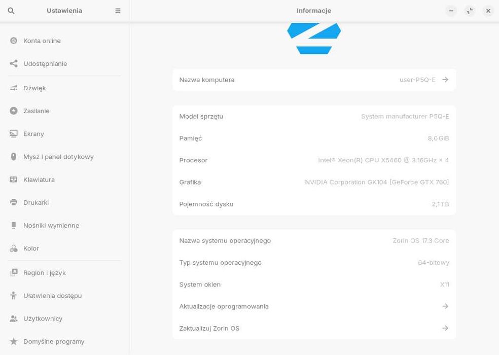 *** Komputer gamingowy ***