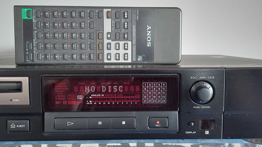 Rekorder minidisc Sony MDS-501