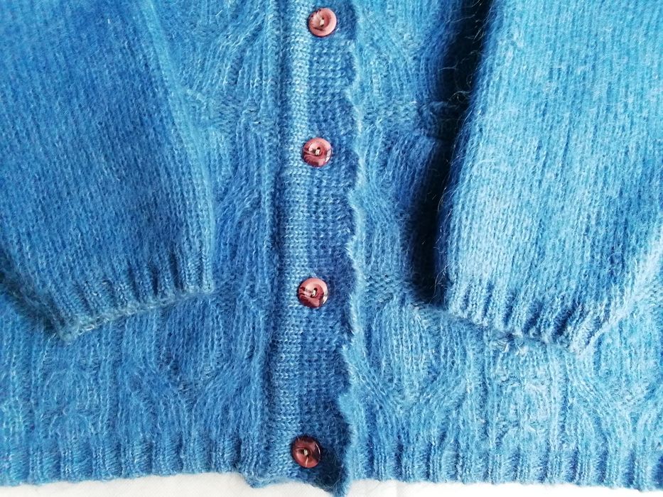 Кофта махеровая женская р. 54 очень теплая