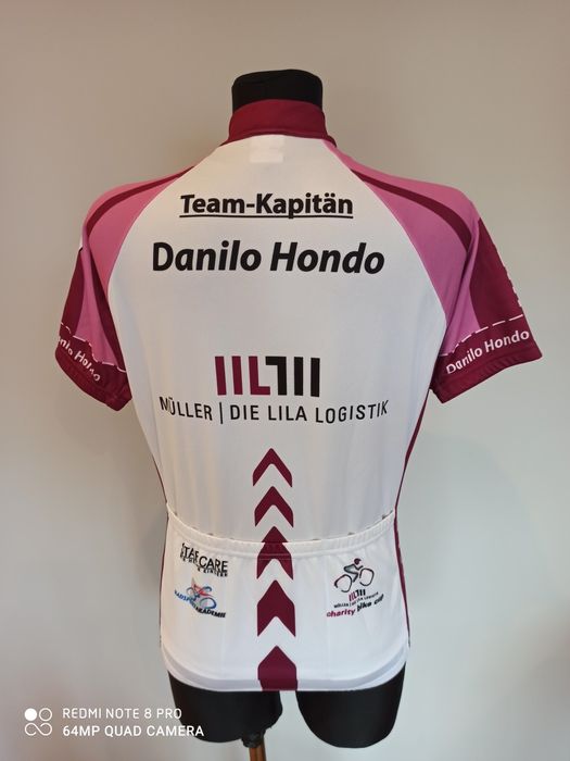 SANTINI DANILO HONDO Koszulka kolarska na rower męska rozm.S. OKAZJA!!