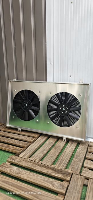 Suporte com 2 ventoinhas elétricas Patrol