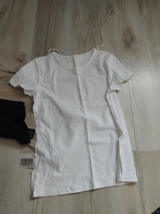 Tshirt basic h&m L nowy zestaw