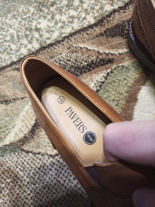 Лофери Pavers wide шкіряні