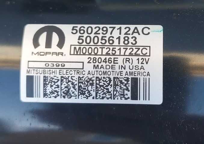 Стартер Jeep Compass 2017-2021