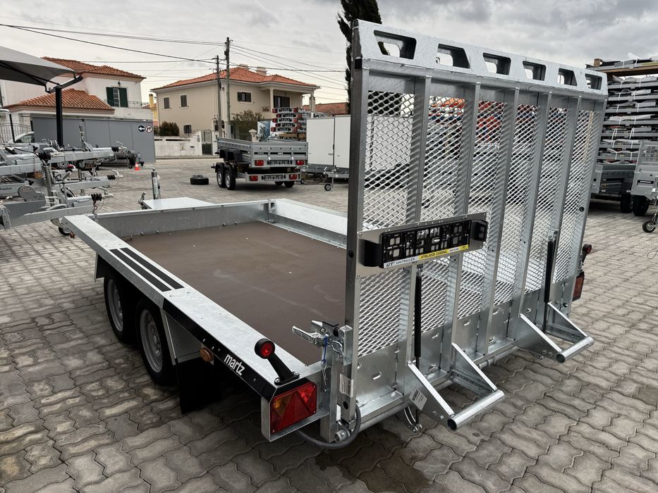 Atrelado/Reboque MARTZ Mod BAU 400/2 Porta Máquinas/NOVO/Garantia