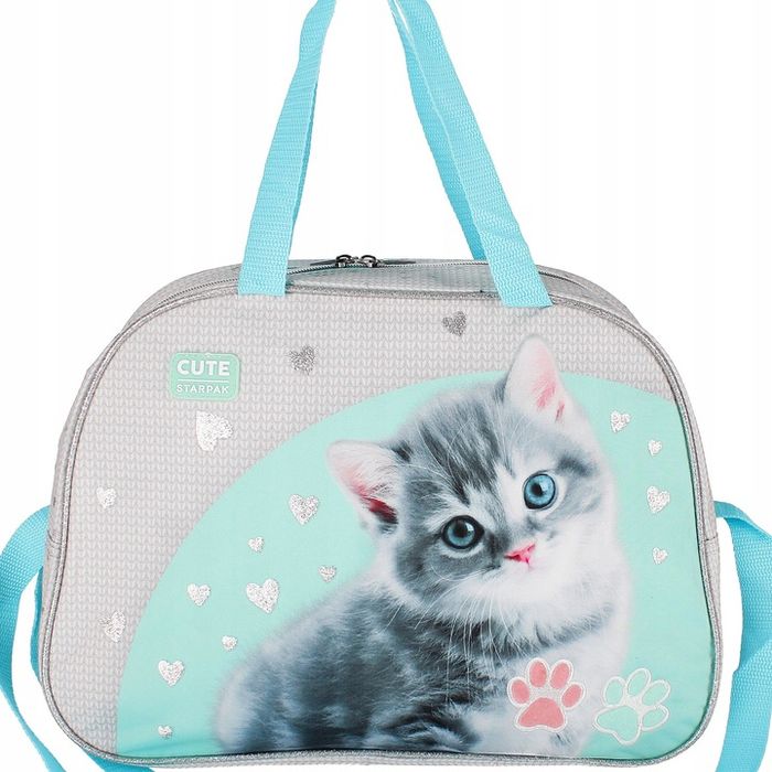 Torba Sportowa Szkolna Na Basen Wf Z Kotkiem