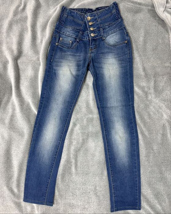 Jeansy XS G-Smack z wysokim stanem