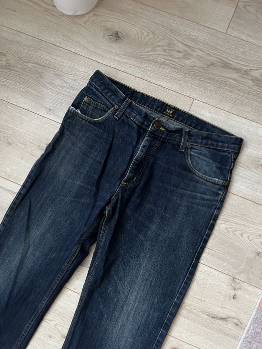 Чоловічі сині джинси Lee brooklyn straight W33/L30