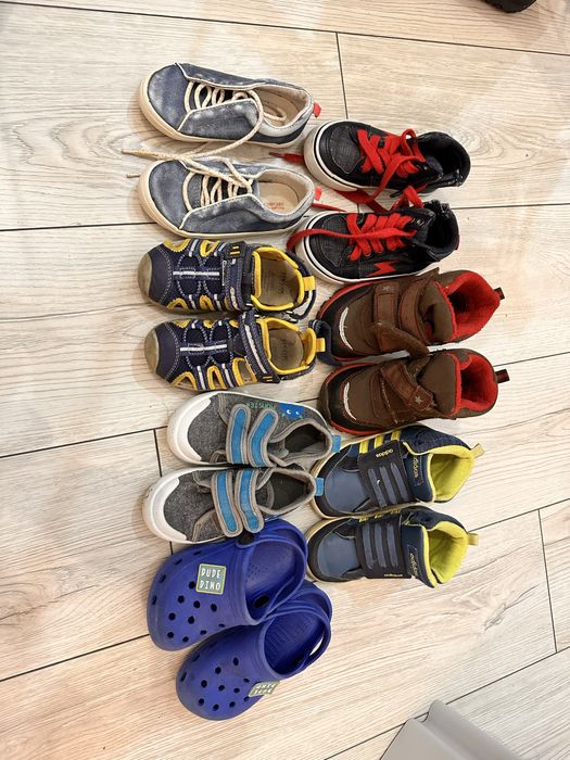 7 Par bucików na rozmiar 24adidas,zara, geox
