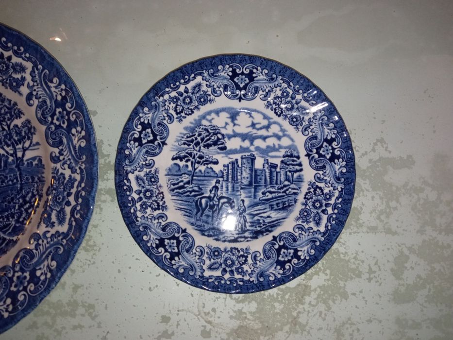 Conjunto 3 pratos ingleses