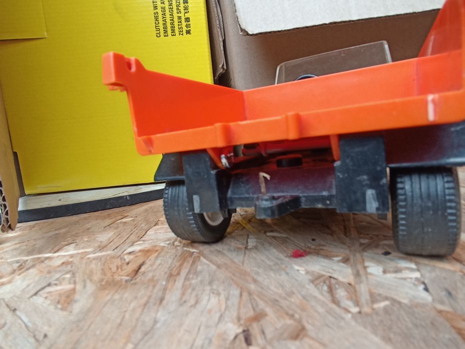 Stara zabawka Samochód ciężarowy Playmobil z przyczepą