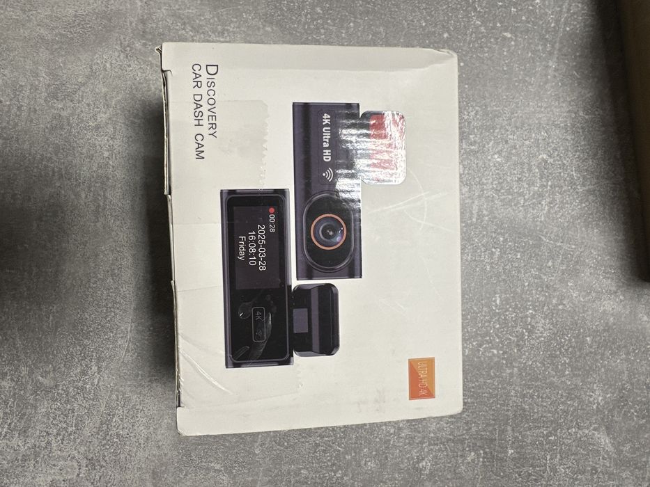 Автореєстратор Discovery 4K Ultra HD з Wi-Fi та нічним баченням