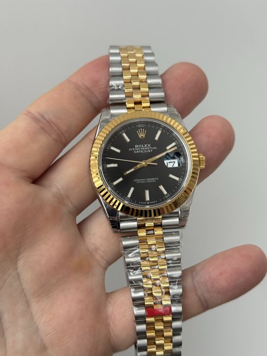 наручний чоловічий годинник Rolex Datejust 41 mm clean