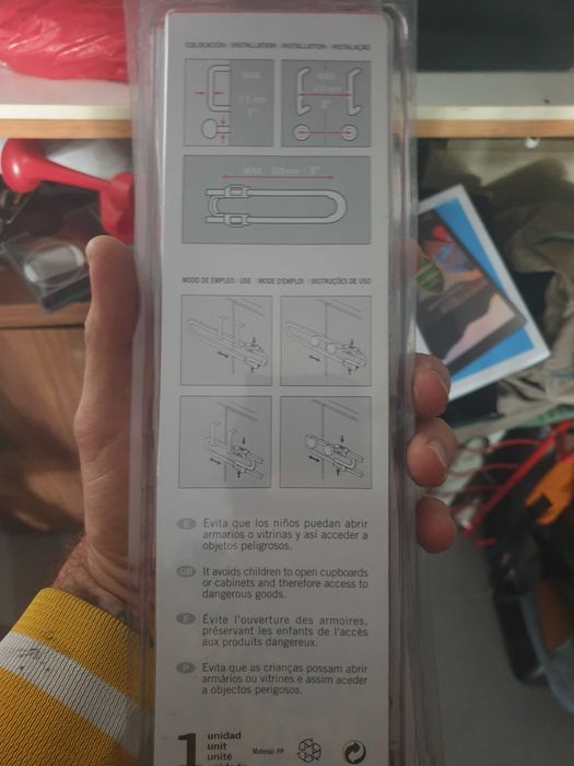 Fecho para portas de armário,  bebés
