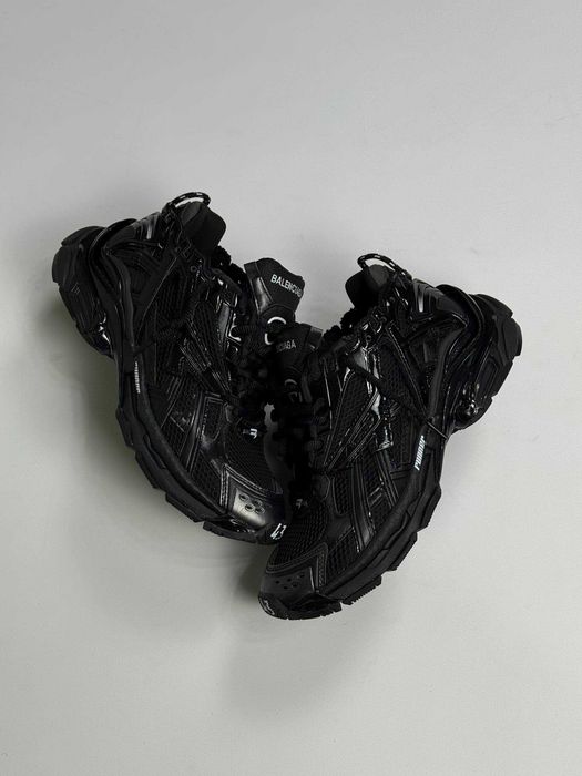 BALENCIAGA Runner кроссовки кеди кеды кросівки чорні sneakers 40 42 43