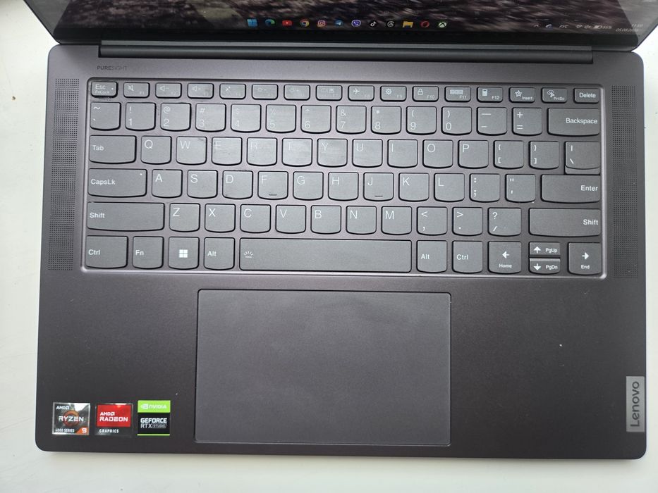 Ноутбук Lenovo Slim 7 ProX 14ARH7 Ryzen 9 32ГБ RTX 3050 1ТБ
