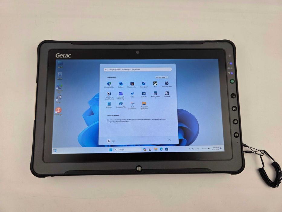 Відмінний захищений планшет Getac F110 G3 (i5-6200U) 8/256 LAN