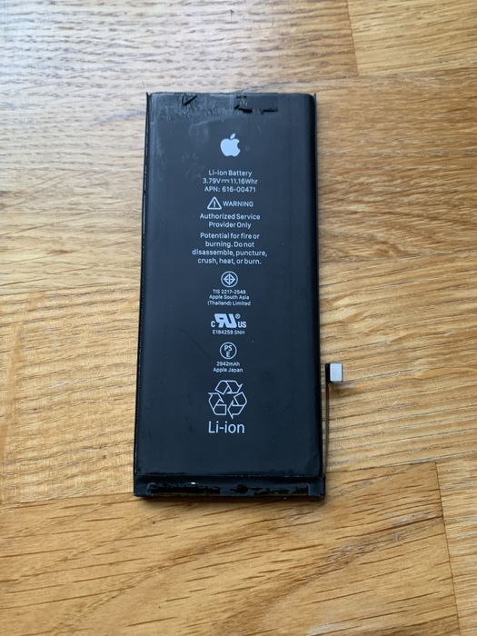 Oryginalna bateria do Iphone XR sprawna ok 70%