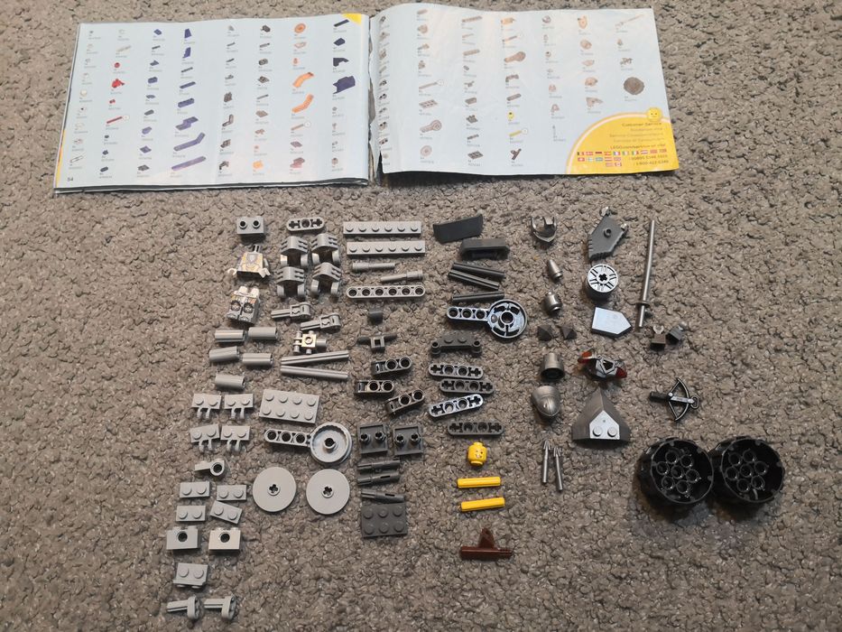 LEGO Nexo Knights 70312, używane, kompletne