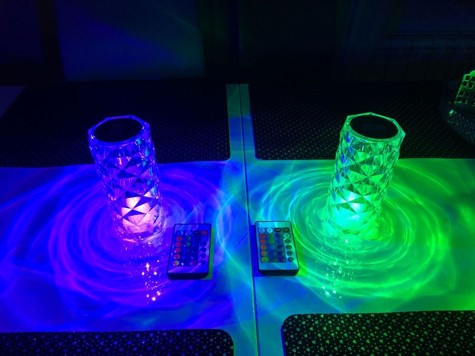 Lampa lampka LED RGB kolorowa