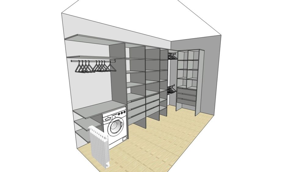 Гардеробные,  раздвиж.системы, шкафы-купе