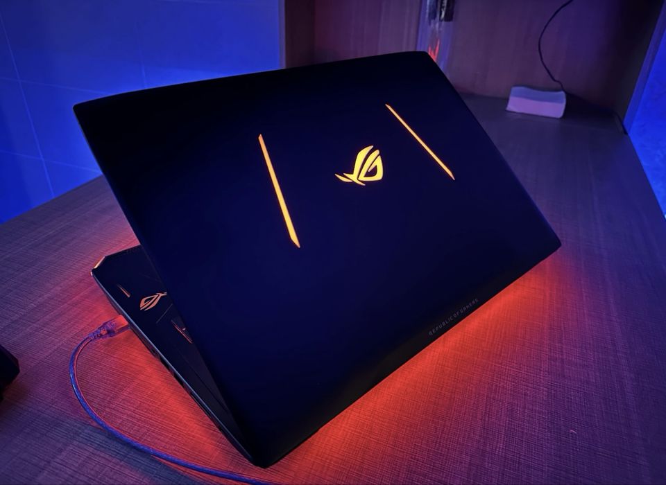 ЗСУ Скидки! Мощный игровой ноутбук Asus Rog 24 ОЗУ с полным комплектом