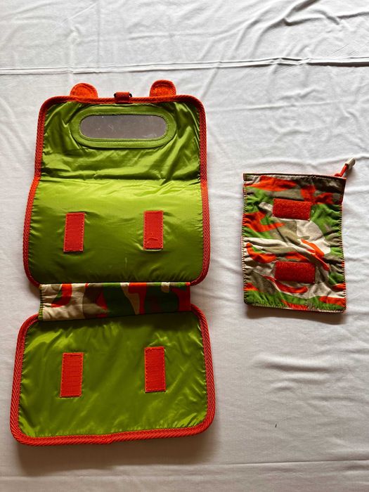 saco-cama + necessarire para criança