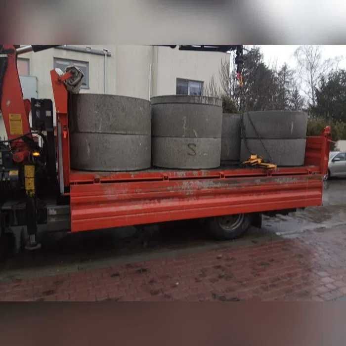 KRĘGI BETONOWE + Transport HDS | Leszno i okolice