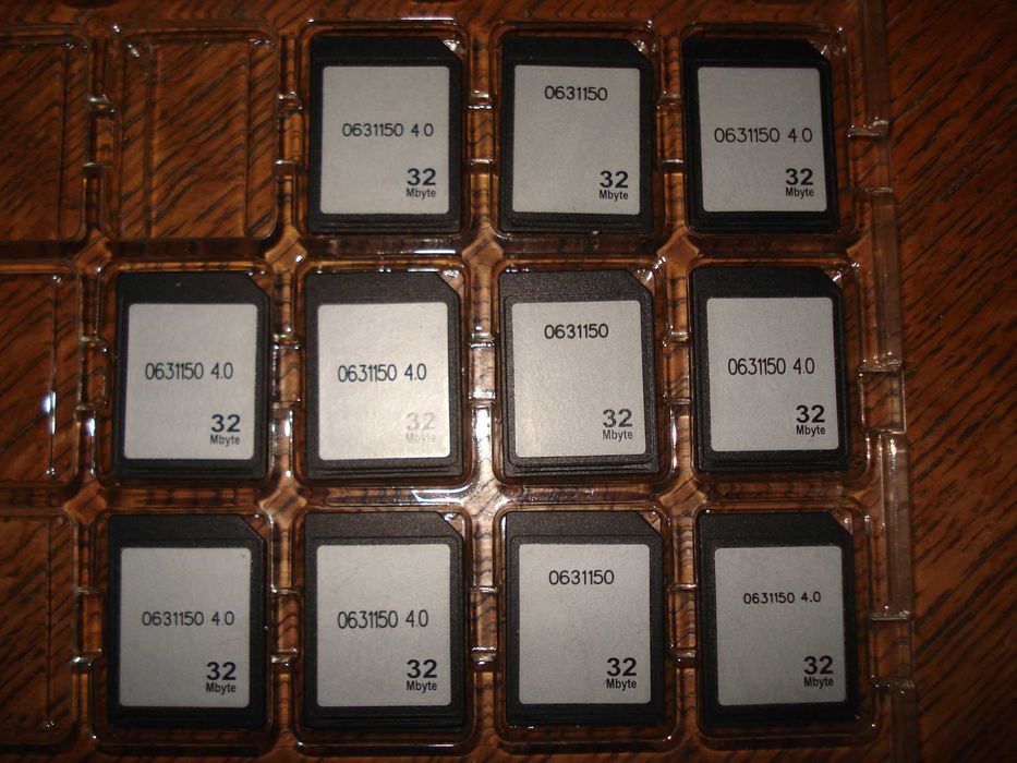 karty pamięci mmc 32 mb