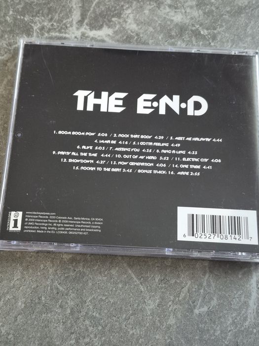 Płyta CD Black Eyed Peas – The E.N.D. (Stan Bardzo Dobry)