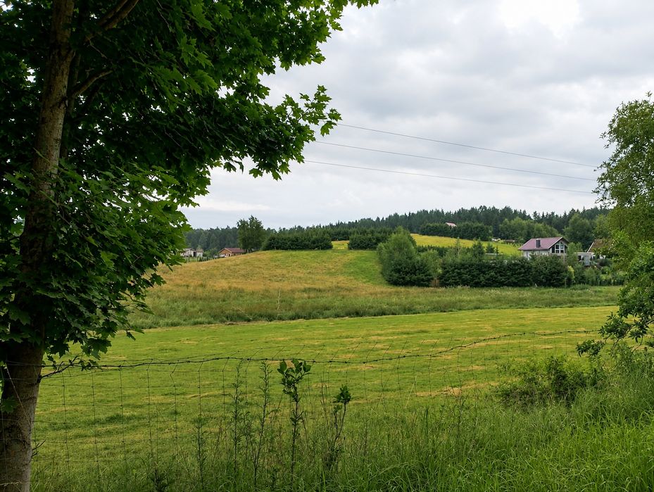 Działka rekreacyjna nad jeziorem Taftowo