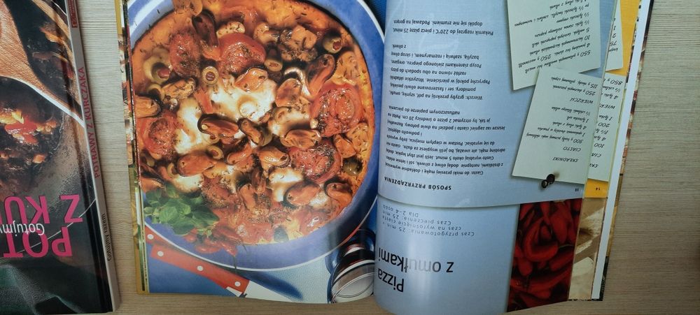 Ksiazki Gotujmy razem pizza potrawy z kurczaka