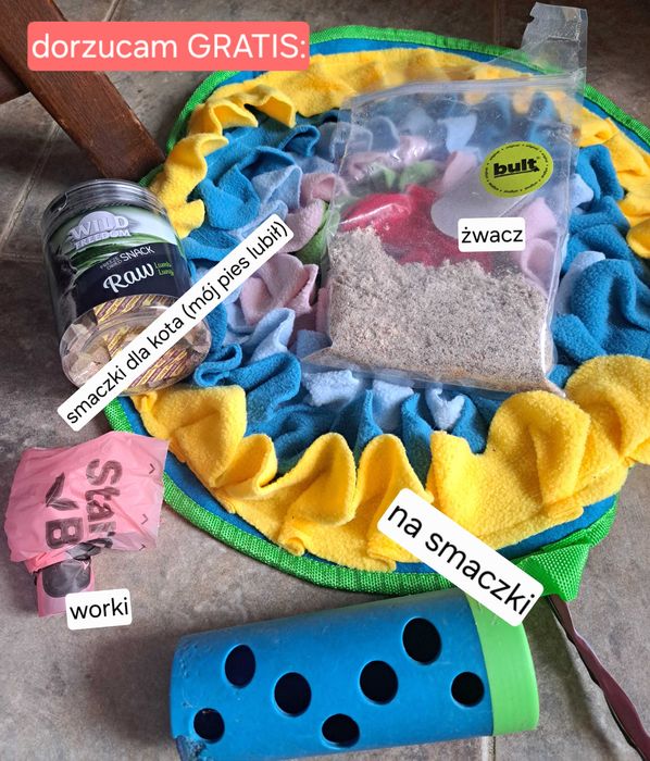 Karma dla psa sucha i dodatki w gratisie