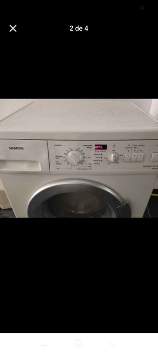 Máquina de lavar Siemens Siwamat xl129 6kg 1200rpm