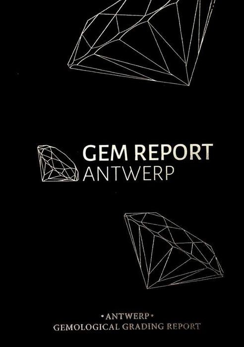 Safira Azul - 3.04 ct - Gem Report Antwerp (GRA)