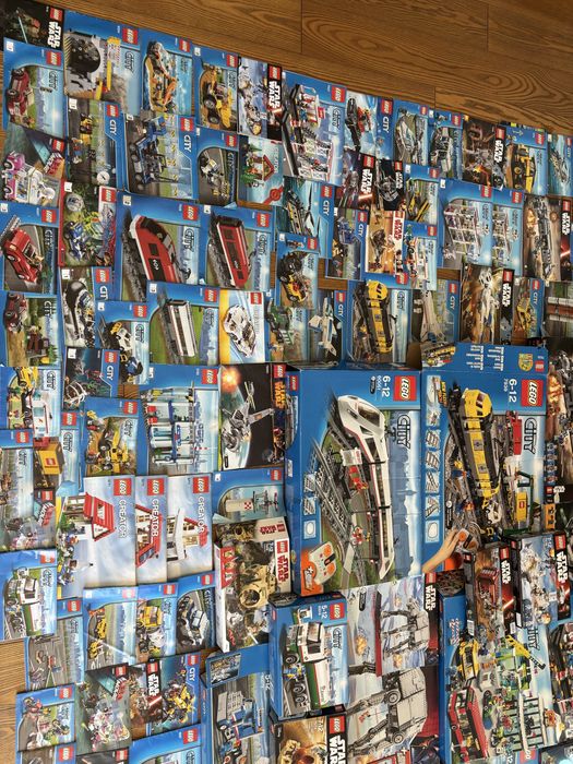 Kolekcja LEGO City i Star Wars