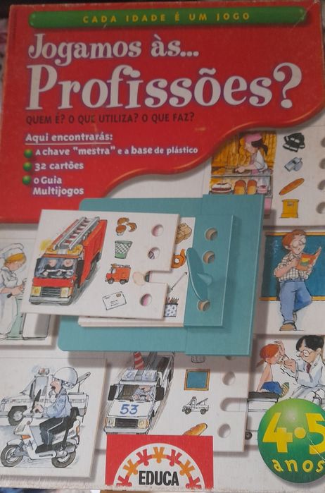 Jogo didáctico ''Jogamos ás profissões? - Completo