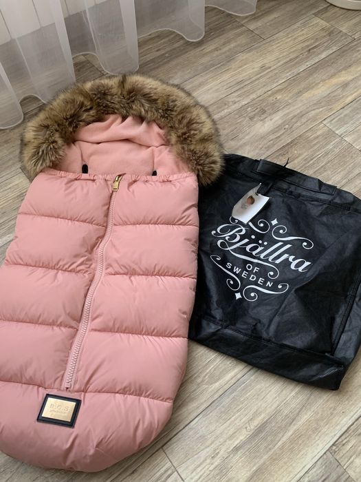 зимовий конверт у коляску Bjällra Grey Small