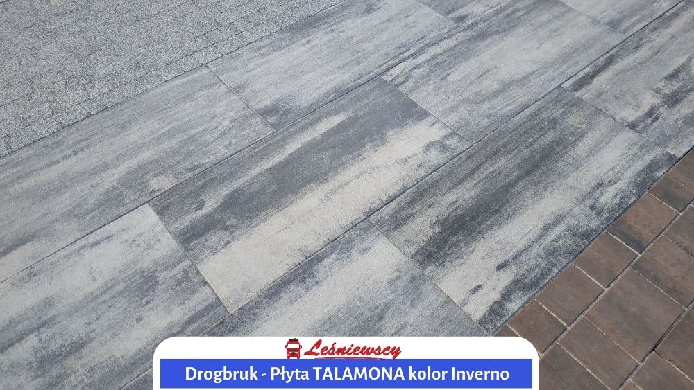 NOWOŚĆ! Płyta betonowa DUŻY FORMAT 100x50cm Drogbruk-Talamona na taras